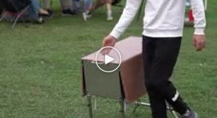 Interesting box for going on a picnic