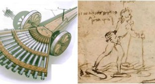 10 brilliant inventions of Leonardo da Vinci (11 photos)