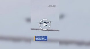 In China, they're testing an effective way to combat icing on power lines