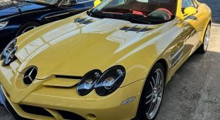 An exclusive limited-edition Mercedes supercar arrived in Ukraine for half a million dollars (3 photos)