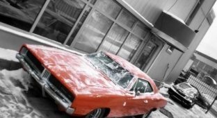 Культовый масл-кар 1969 DODGE CHARGER (4 фото)