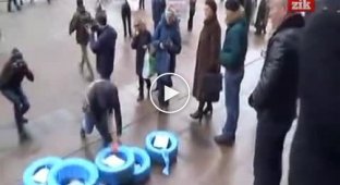 Митинг из-за подорожания проезда в Киеве-1