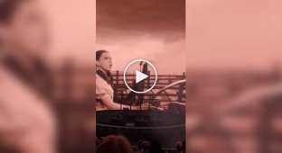 Inside the "Sphere" in Las Vegas hosts a screening of the new 1939 Wizard of Oz