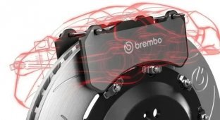 Brembo and Michelin are working on adaptive brakes (3 photos)