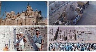 Как египетские храмы передвинули (34 фото)