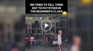 You can immediately see who will become a rock star