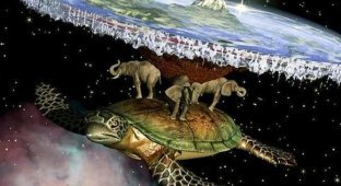 How people imagined the Earth in ancient times (12 photos)