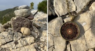 18 interesting things that were accidentally discovered in the mountains (19 photos)