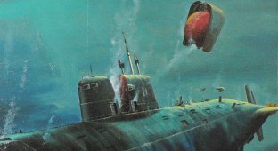 The largest submarine disasters of the USSR and Russia (10 photos)