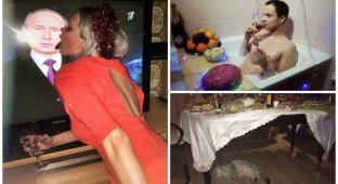 Как отгуляли Новый год: немного адских фотографий из соцсетей (52 фото)