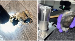 У NASA підтвердили, що предмет, що впав на будинок американця, виявився космічним сміттям (4 фото)
