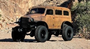 WWII Dodge WC26 Wagon revived and put up for auction (23 photos)