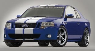 Именно так будет выглядеть 2009 Ford Taurus SHO Coupe (8 фото)