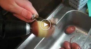 Как еще можно почистить картошку?