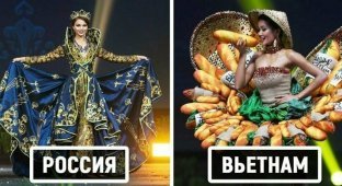 25 национальных костюмов с конкурса «Мисс Вселенная 2018», которые поразили своей необычностью (26 фото)