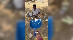 A tin can gets a second life: The amazing skill of a street artisan