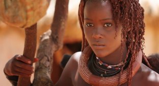Плем'я Хімба: як доглядають одні з найкрасивіших дівчат на африканському континенті (19 фото)