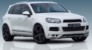 Volkswagen Touareg Hybrid подвергся тюнингу от JE DESIGN (8 фото)