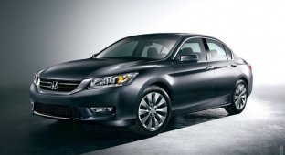 Компания Honda представила новую модель Accord (4 фото)