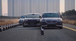 Китайцы презентовали конкурента Майбаха Maextro S800 с крабовой походкой (3 фото)