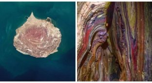 Завораживающее многоцветье красочного острова Ормуз (9 фото + 1 видео)