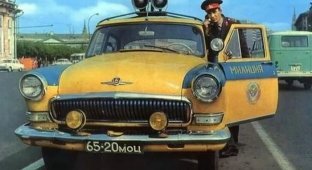 Traffic police of the Soviet Union (22 photos)