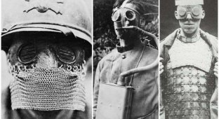 Жуткая амуниция: средства защиты времен Первой мировой войны, от вида которых мурашки по коже (22 фото)