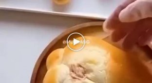 Оригінальна ідея для булочок із кремом