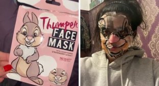 “Beauty is a terrible power”: people tried on cosmetic masks with a pattern and this is what came of it (14 photos)
