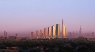 A luxury Mercedes-Benz residential complex worth $8.2 billion will be built in Dubai (1 photo)