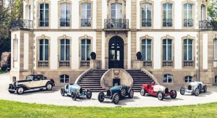 Bugatti has acquired a collection of five pre-war cars that have never been restored (10 photos)