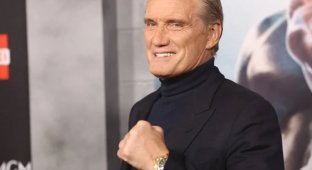 Actor Dolph Lundgren beat cancer (2 photos + 1 video)