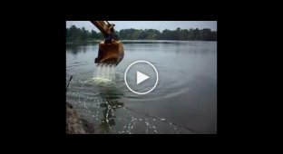 Рыбалка необычным методом