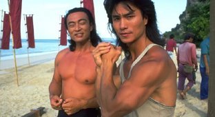 Interesting photos from the filming of the movie "Mortal Kombat" (16 photos)