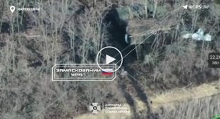 Border guards destroyed the enemy Urals and the occupiers’ communications antenna in the Kharkov direction