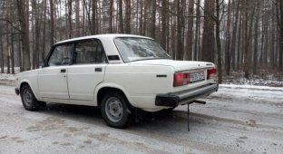 Редкий экспортный ВАЗ-2105 со штатным "автоматом" из Белоруссии (5 фото)