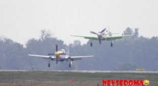  Столкновение самолетов (8 фото)