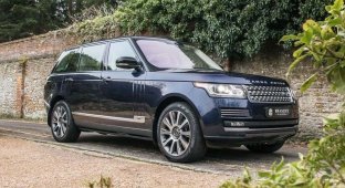 The Range Rover in which Elizabeth II and Barack Obama sat is put up for sale (24 photos)