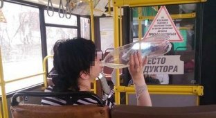 В Перми пьяная девушка-кондуктор бесплатно прокатила пассажиров (3 фото)