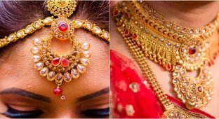 Indian women in their love for gold have surpassed US reserves (4 photos)