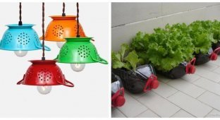 17 plus cool things that you can make from ordinary garbage (19 photos)