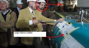 Гордон Фримен и Большой Адронный Коллайдер (23 фото)