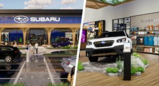 A Subaru dealership will soon resemble a community center, not a car dealership (5 photos)