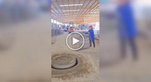 Производство железобетонных колец