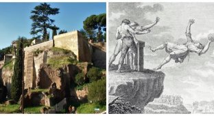 Тарпейская скала: обрыв позора для предателей Рима (10 фото)