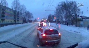 В Татарстане машина сбила мужчину, и его реакция поразила всех