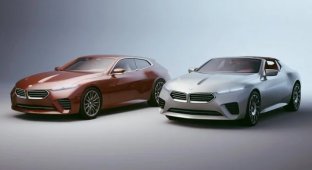 BMW presented another small-scale car - the Speedtop shooting brake (9 photos)