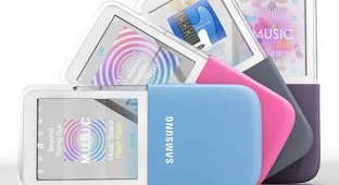 Samsung IceTouch - плеер с прозрачным дисплеем