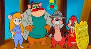 23 interesting facts about the animated series "Chip 'n' Dale Rescue Rangers" (23 photos)