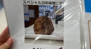 Onigiri, which takes 20 years to prepare - what's so special about it (5 photos)